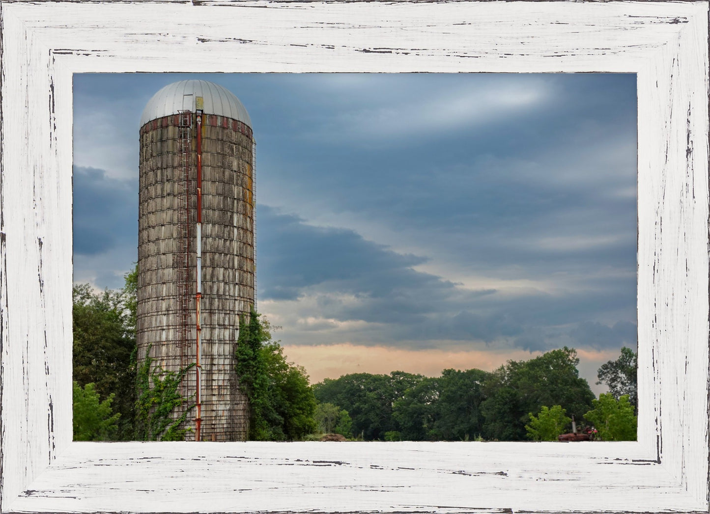 Silo Against The Sky