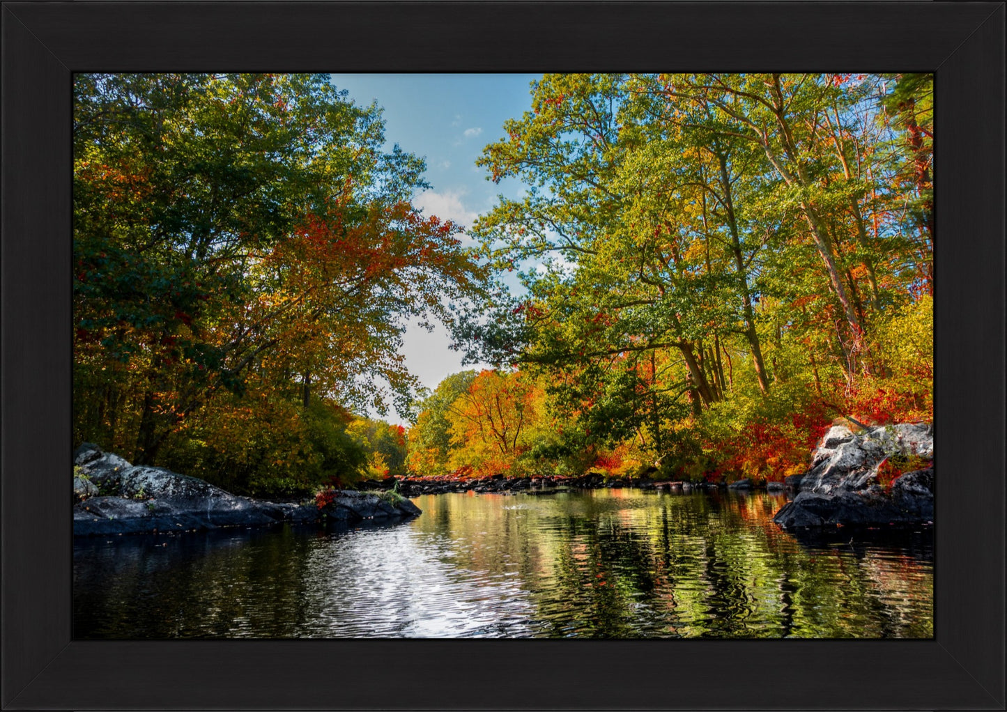 Autumn in New England No.3 - The Lamprey River