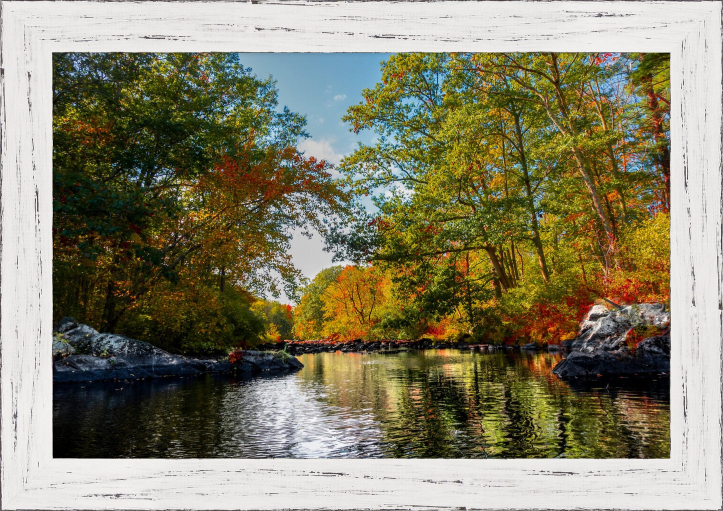 Autumn in New England No.3 - The Lamprey River
