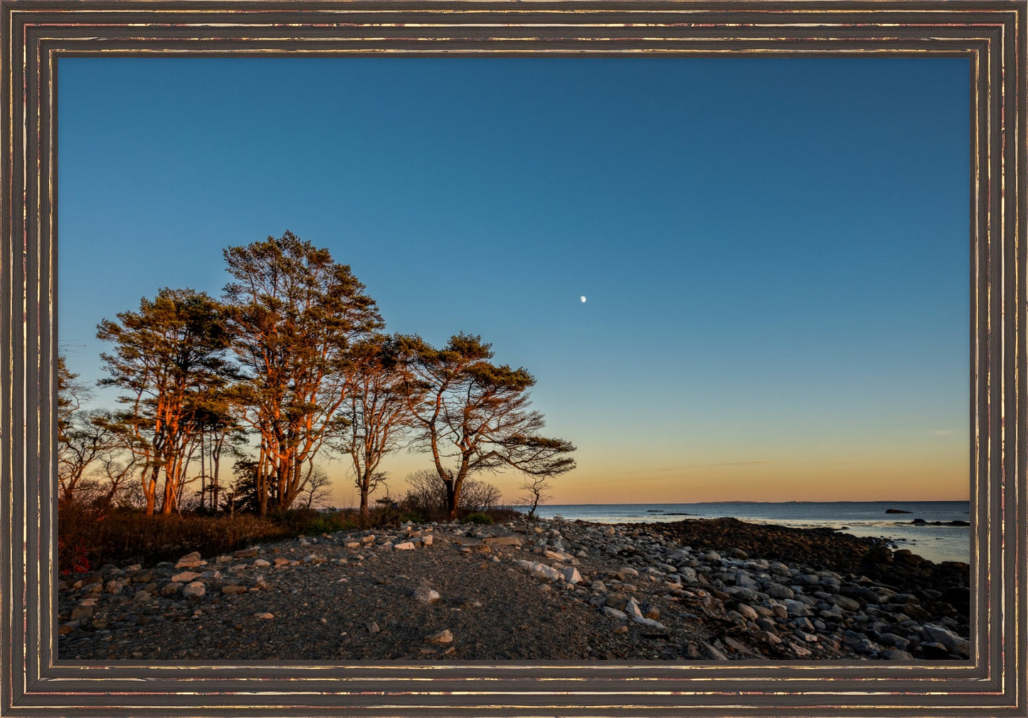 Dusk Over the Atlantic (Rye, NH)