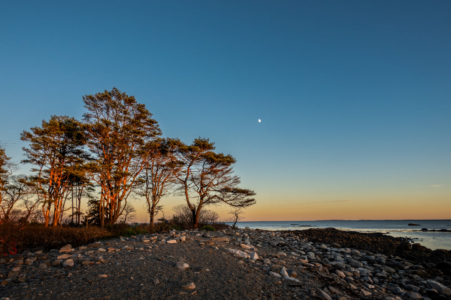 Dusk Over the Atlantic (Rye, NH)