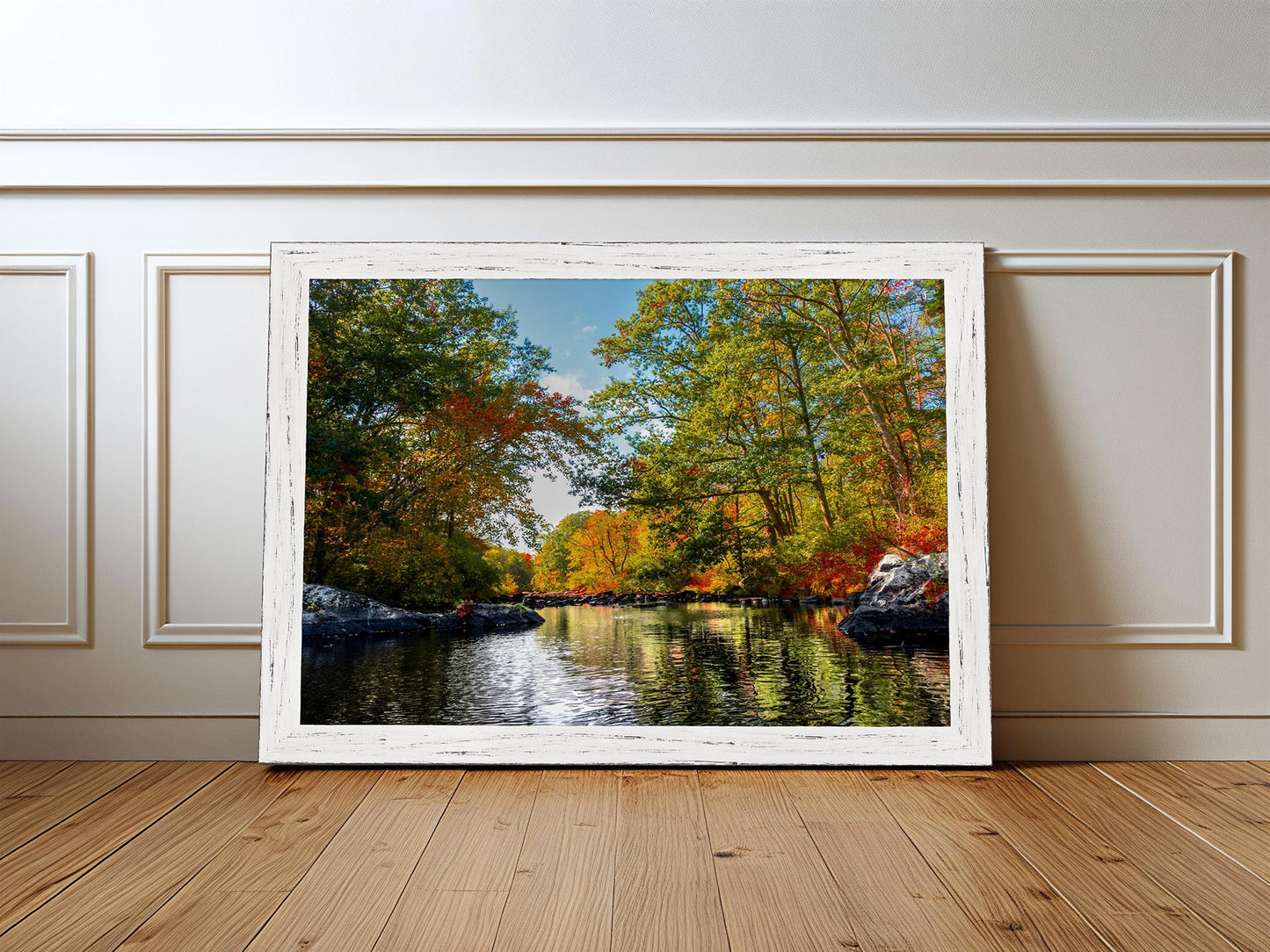 Autumn in New England No.3 - The Lamprey River